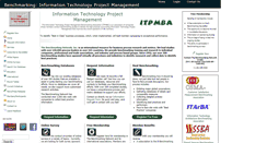 Desktop Screenshot of itpmba.ismbc.org